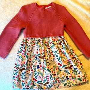Baby Boden Size 2t-3t Woodlands Dress